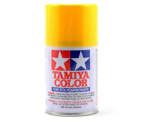 Tamiya PS-6 Polycarbonate Spray Yellow (3oz)