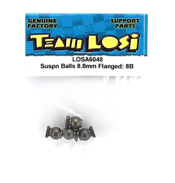 Losi LOSA6048 Suspension Balls 8.8mm Flanged - Imagen 2