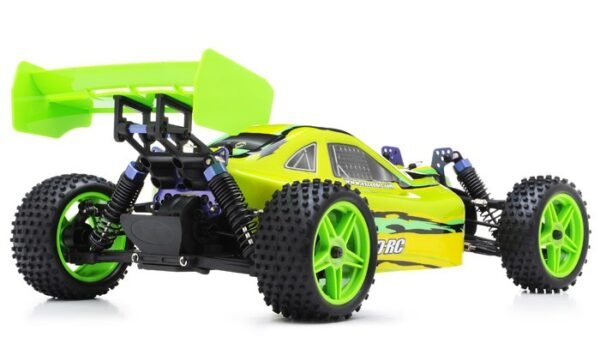 Off Road Buggy Radio Car 1/10 2.4Ghz Exceed RC color verde y azul - Imagen 3