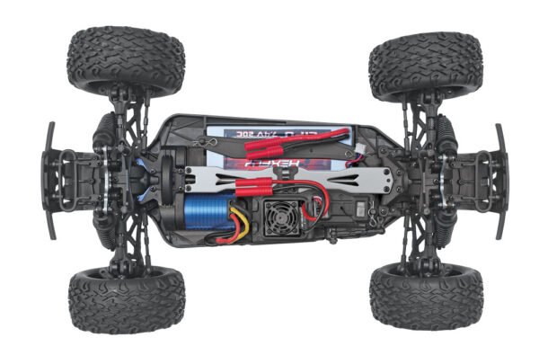 Camioneta Monster Truck Blackout 1/10 Brushless - Imagen 2