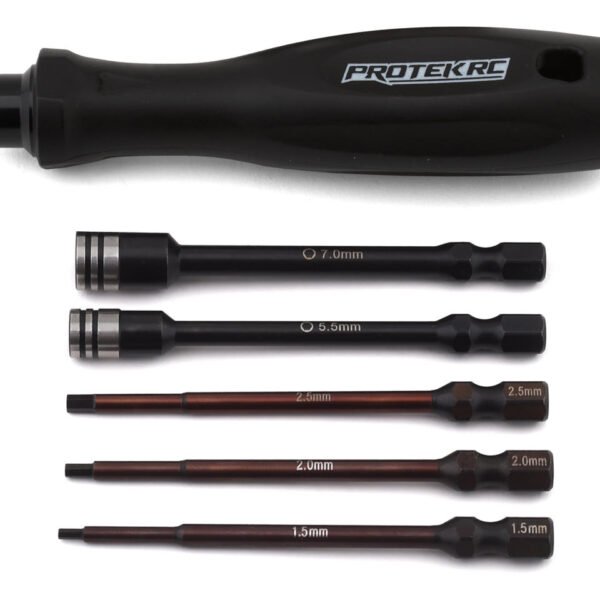 ProTek RC TruTorque Set Herramientas Hex y Nut Driver 5 Piezas